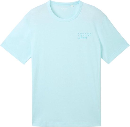 Tom Tailor T-shirt T Shirt Met Print 1041867 35594 Mannen Maat - XL
