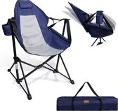 SHOP YOLO-campingstoel opvouwbaar-tuinstoel opvouwbaar-klapstoel-outdoor- regisseurstoel-strandstoel met bekerhouder-hoofdsteun