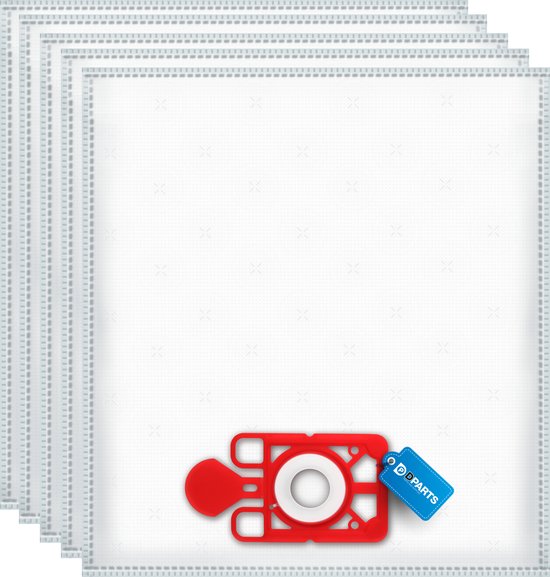 Foto: 10x dparts nvm 1ch stofzuigerzakken geschikt voor numatic voor henry hetty en ppr240 series nr 604015 hepa flo