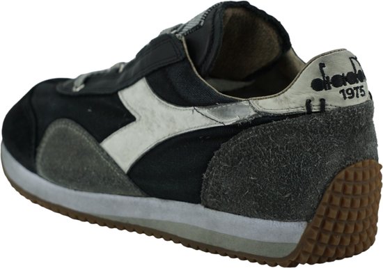 Stone Washed Leren Sneakers