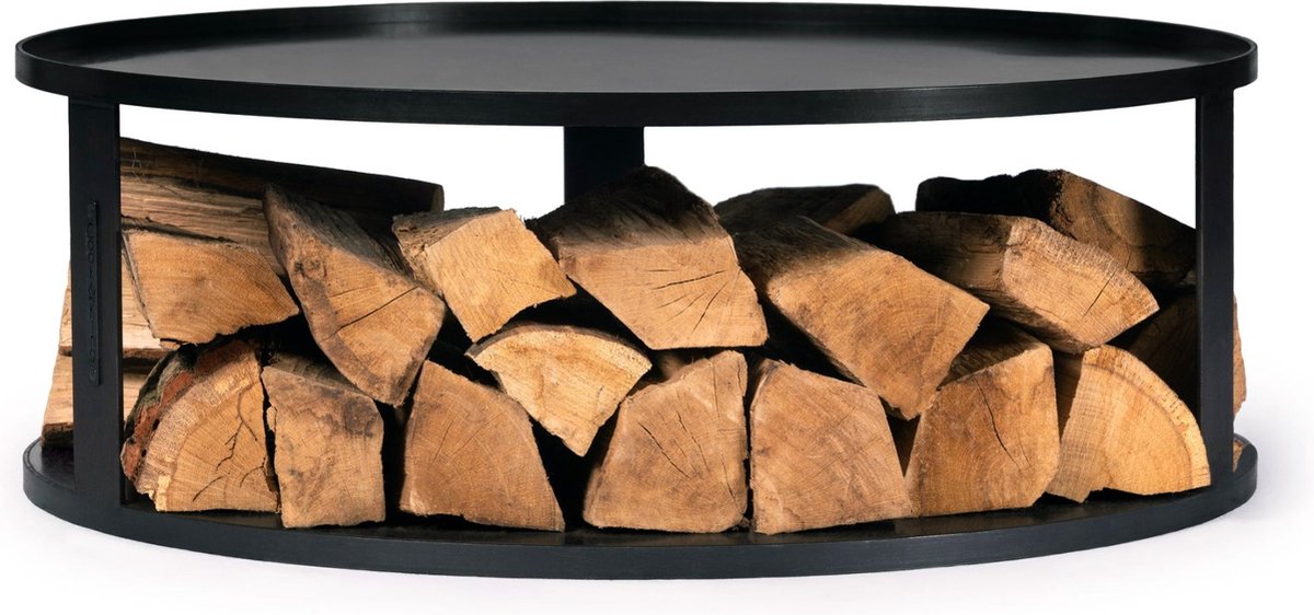 CookKing Vuurschaal Basis Met Houtopslag 102 Cm