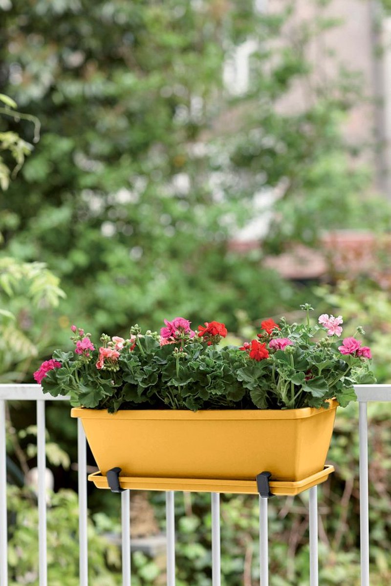 Elho Barcelona Balcony Planter 70 - Outdoor Balcony Planter
