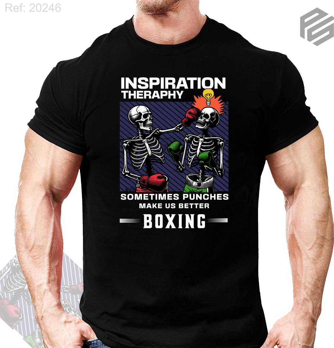 Boxing T-shirt 100% cotton Boxing Kickboxing Gym Training Muy Thai Martial Art T-shirt