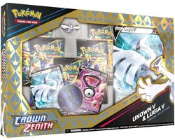 Pokemon crown zenith special collection unown v & lugia v