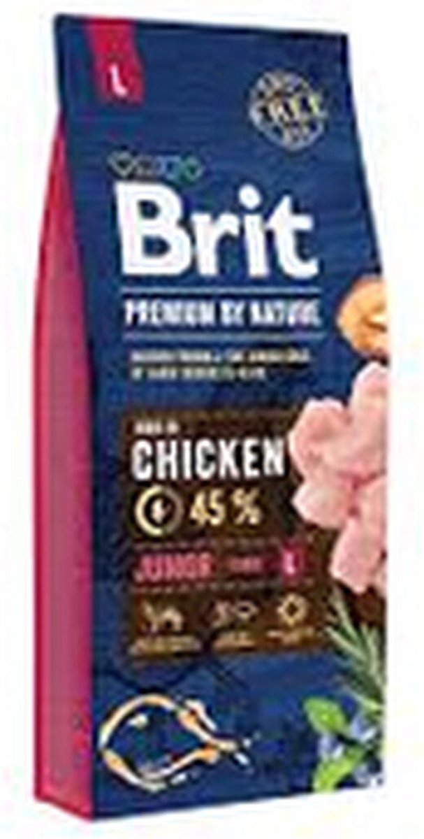 Brit Voer Brit Premium Puppy/junior Kip 20-40 Kg 15 kg