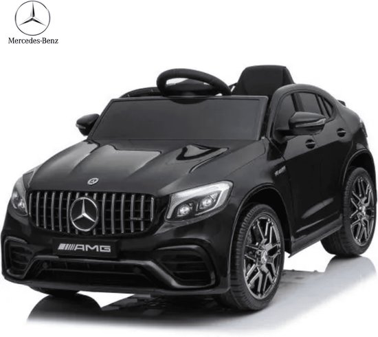 Mercedes GLC63s - Elektrische kinderauto - 12V Accu Auto - Voor Jongens en Meisjes - Zwart