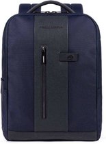 Piquadro Brief 2 Laptop Computer Backpack 15.6" Dark Blue