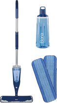 Bona Premium Spray Mop - Alles-in-1 Dweilsysteem - Vloerwisser met Spray - Inclusief Houten Vloer Reiniger & 2 Microvezel Reinigingspads - Dweil - Streeploos - Sneldrogend