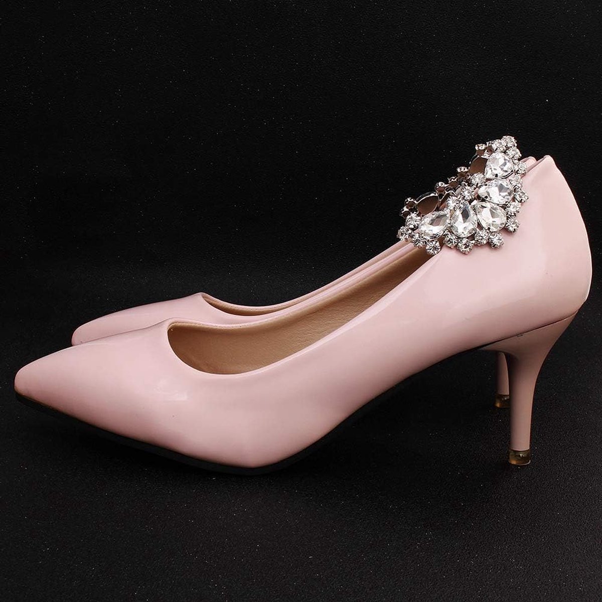 Dolce & Gabbana Kristallen Gesp Leren Laarzen