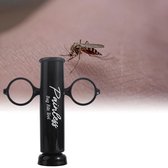•On The Road• Uitzuigpomp- Jeuk -Insectenbeet - EHBO - Vacuumpomp - Zwart - Muggen