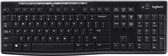 Logitech LGT-K270-US Draadloos Keyboard Standaard Usb Us International Zwart