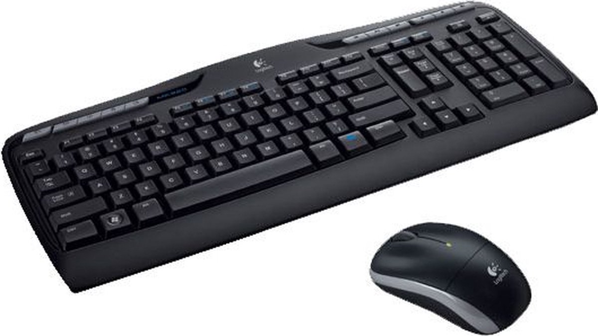 Logitech MK330 - Toetsenbord & Muis Set - Draadloos - AZERTY FR - Zwart