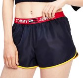 Tommy Hilfiger Sportbroek - Maat XS - Vrouwen - Navy - Geel - Rood | bol.com