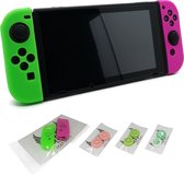 Holy Grips Switch hoes Groen Roze met joystick caps - 4-in-1 Gift pack