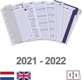 Kalpa 6407-25 A5 Agenda Inleg Week NL + opbergmap 2025