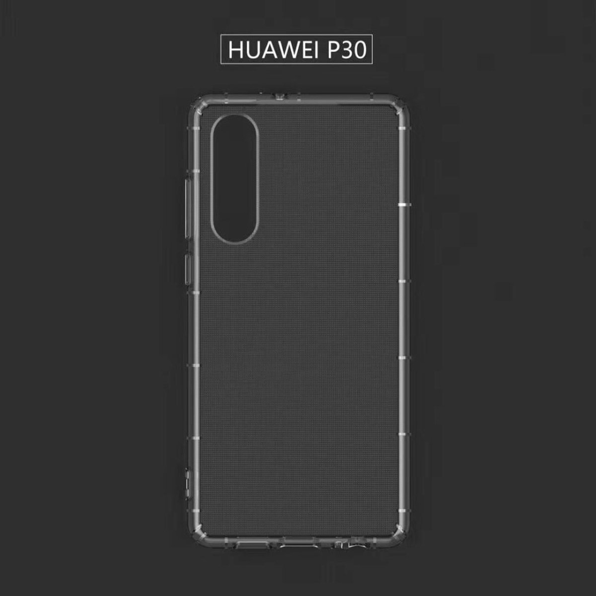 Huawei P30 TPU Hoesje Transparant