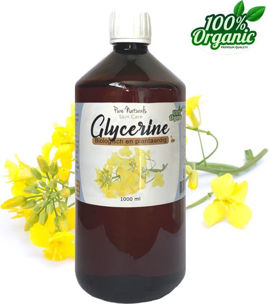 Glycerine 1000 ml - plantaardig Pure Naturals |