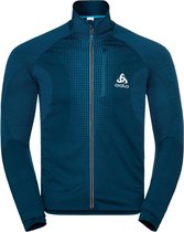 Odlo Jacket VELOCITY PRO LIGHT Blue Jewel - Maat L