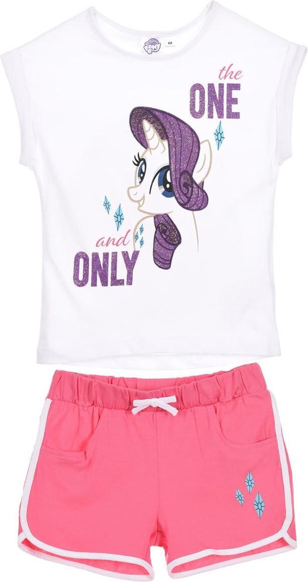 My Little Pony - Pyjama / Shortama - Wit - maat 98 - 3 jaar