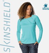 SKINSHIELD - UV-sporttop met lange mouwen voor dames - XXL
