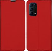 iMoshion Slim Folio Book Case Oppo Find X3 Lite hoesje - Rood