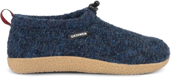 Giesswein Instappers - Maat 46 - Vrouwen - Navy - Blauw