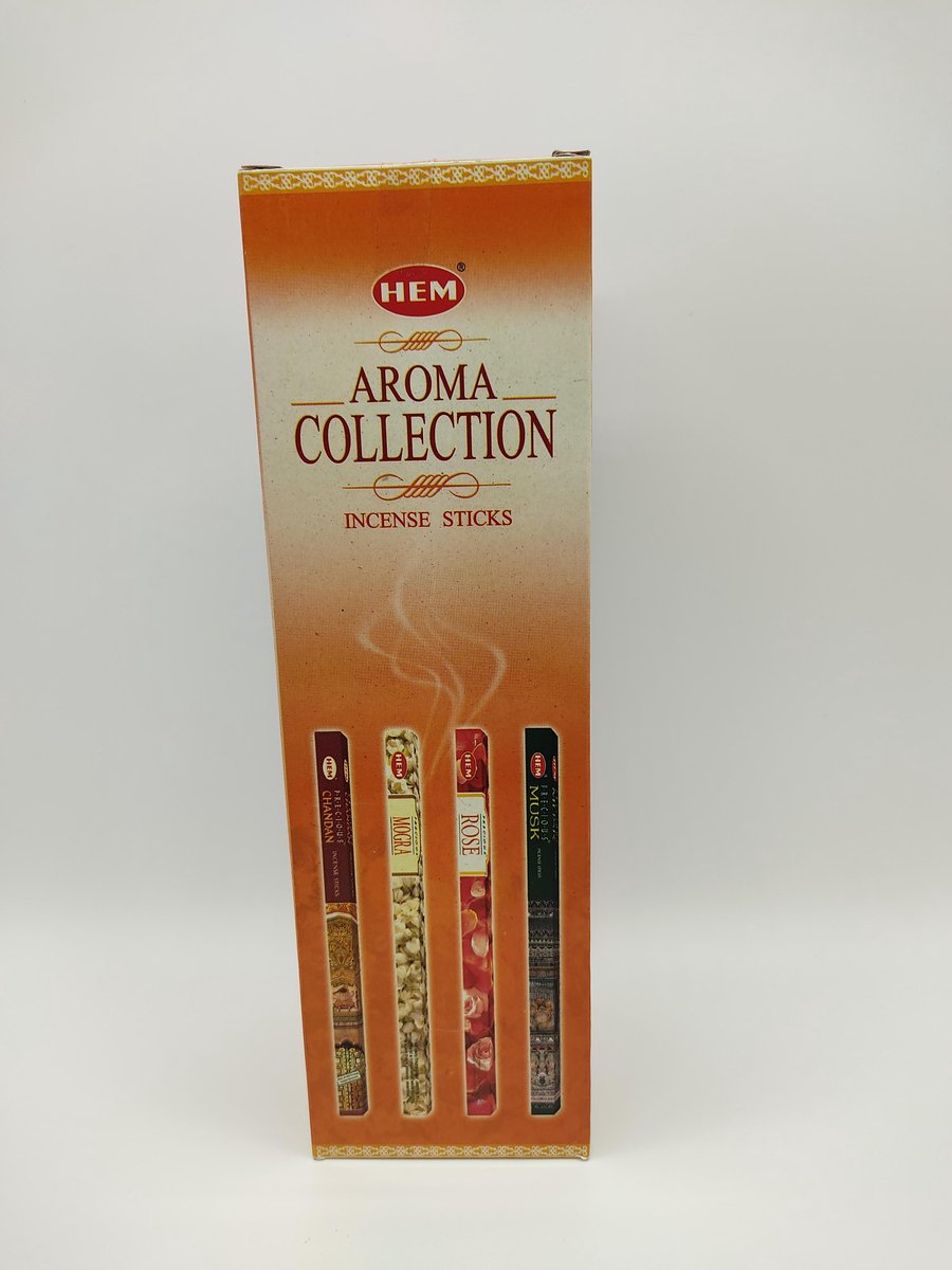 Hem - Wierook - Aroma assortiment - 25 pakjes  x 8 stokjes - geurstokjes