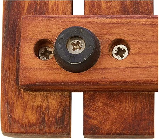 SaniSupreme Teak-mat 50 x 100 cm. vast model (niet oprolbaar)