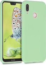kwmobile telefoonhoesje voor Huawei P20 Lite - Hoesje voor smartphone - Back cover in mat mintgroen