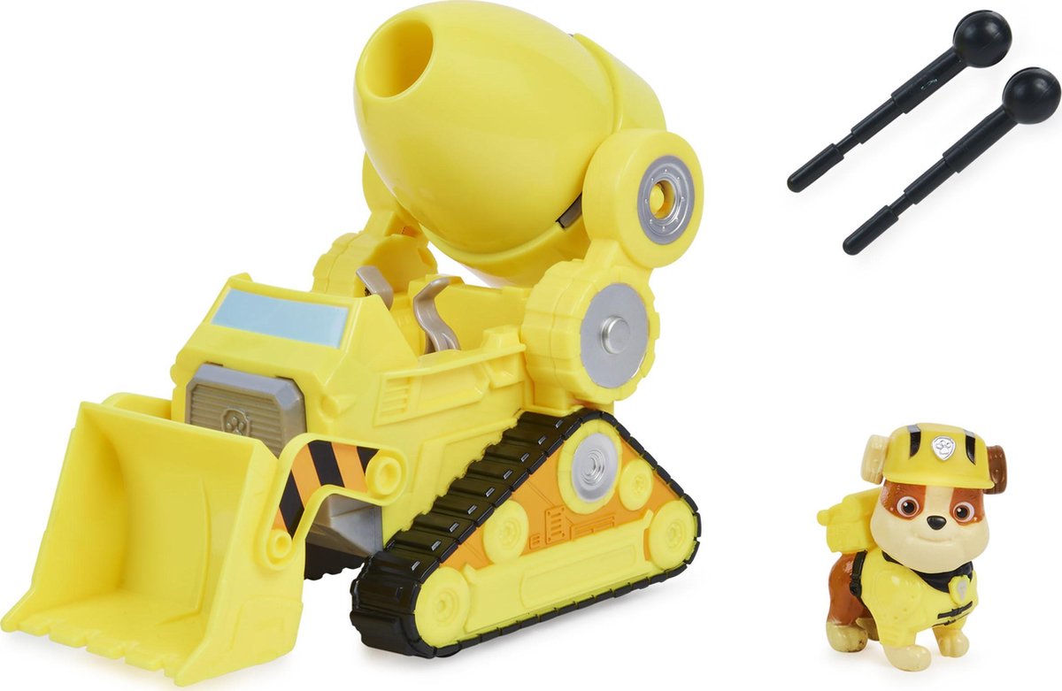 PAW Patrol De Film - Speelgoedvoertuig met actiefiguur