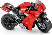 Sembo 701210 - Dvcati Panigale V4 - Ducati - 316 onderdelen - Compatibel met grote merken - Bouwdoos