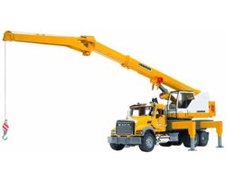 BRUDER MACK Granite Liebherr crane truck