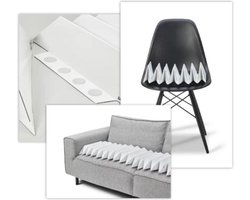 Bankbeschermer - Basis set (2 losse delen) - Tegen Honden en Katten - Diervriendelijk - Anti-krab - Uitvouwbaar - Bas Pets Originals