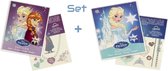 Disney Frozen Tattoos Pack set van 2 - Elsa en Anna - Meisjes - Kinderen