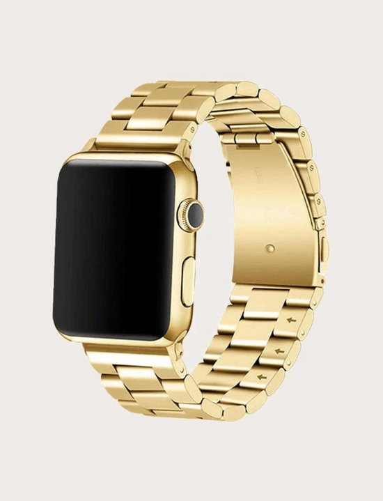 Luxe Metalen Armband Voor Apple Watch Series 1/2/3/4/5/6/SE 38/40/41 mm  Horloge Bandje | bol.com
