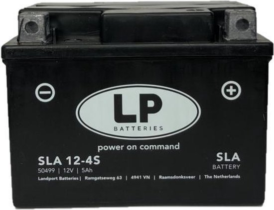 Landport - SLA accu -12V 5 Ah (onderhoudsvrij) | bol.com