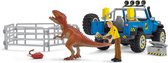 Schleich Dinosaarus Terreinwagen met Dino-Buitenpost