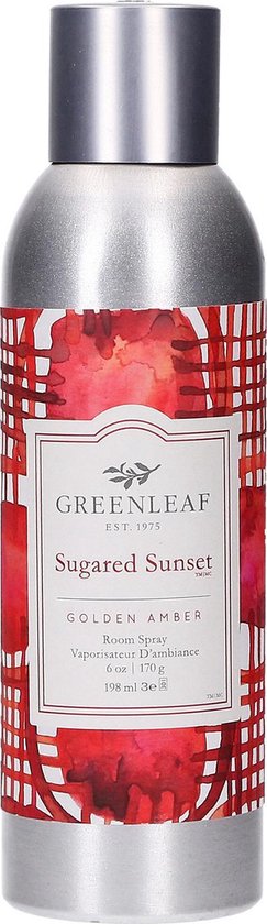 Greenleaf Spray Sugared Sunset 236 Ml 5,5 X 18 Cm Staal Zilver