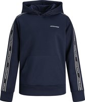 JACK&JONES JUNIOR JCOTAPING SWEAT HOOD JR Jongens Trui - Maat 128