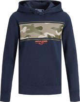 JACK&JONES JUNIOR JJSOLDIER SWEAT HOOD JR Jongens Trui - Maat 128