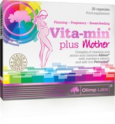 Vita-Min Plus Moeder 30 capsules, met lingonberry extract, tijdens zwangerschap en borstvoeding