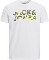JACK&JONES JUNIOR JJSOLDIER LOGO  TEE SS CREW NECK JR Jongens T-shirt - Maat 152