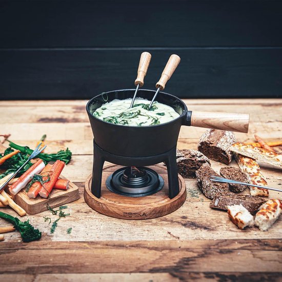 Boska Fondueset Pro - Kaas fondue - voor Iedere Kookplaat - 1,2 L - Boska