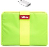 Fatboy – tablet hoes – Fatboy tuxedo groen – inclusief - USB stekker - 28,5 cm x 22 cm – hoes tablet