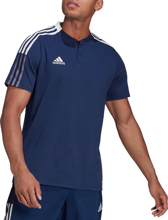 adidas - Polo Tiro 21 - Blauw - Homme - Taille S