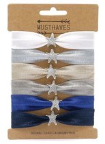 Elastische Hair Tie of Armbanden | Stars B0077