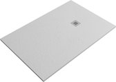 Receveur de douche composite Slim Eco 80x170 cm ardoise gris clair