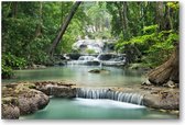 Waterval in het bos - 1500 Stukjes puzzel voor volwassenen - Landschap - Natuur