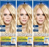 Schwarzkopf Blonde Blondspray S1 Multi Pack - 3 x 125 ml
