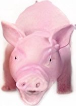 Doggy Bagg Piepspeelgoed Zwijn Latex 20,5 Cm Roze